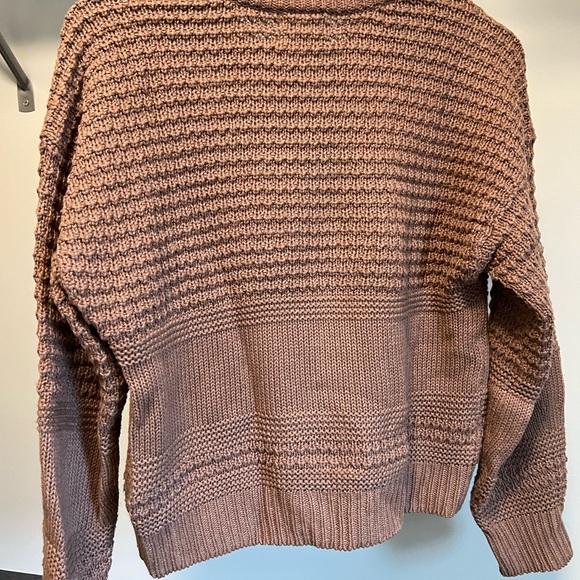 Brown Crew Neck Sweater - Picture 3 of 3
